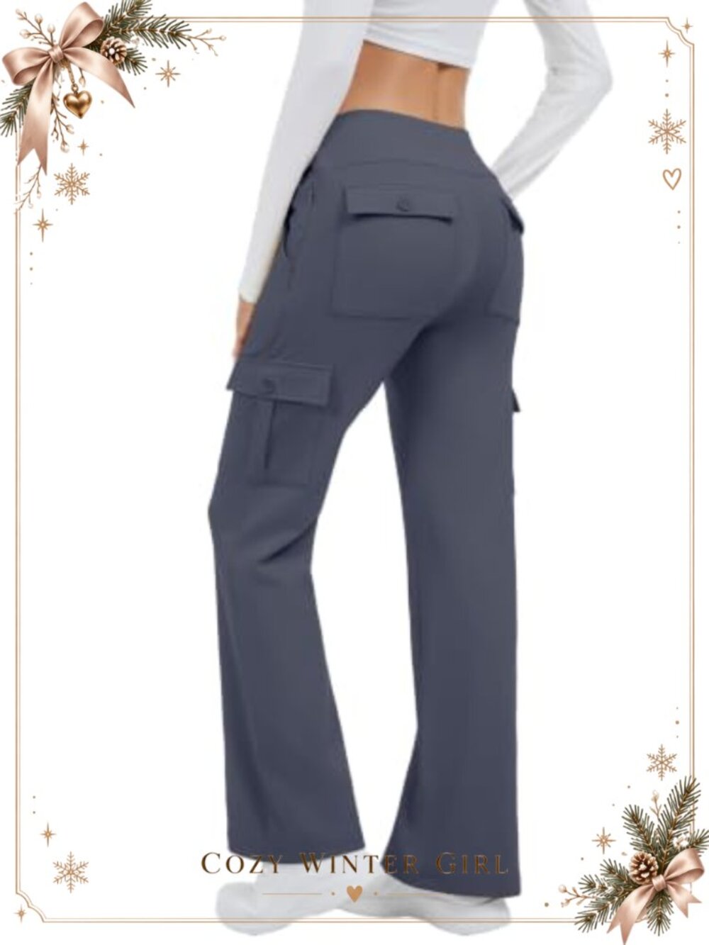 MKE Women's Fleece-Lined Water-Resistant Windproof Thermal Snow Pants